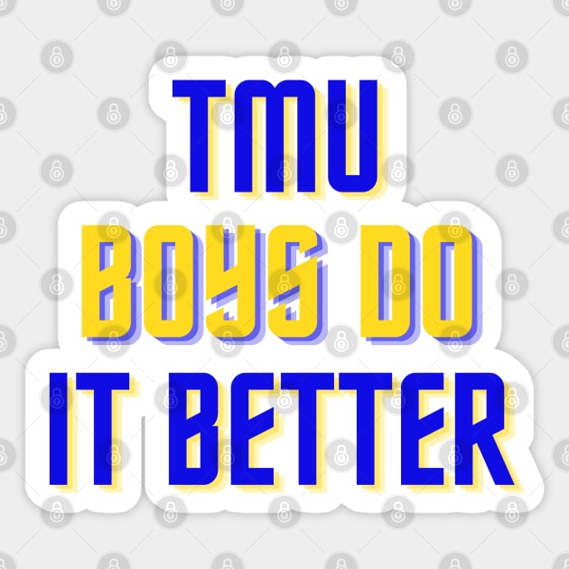 TMU Boys Sticker by stickersbyjori